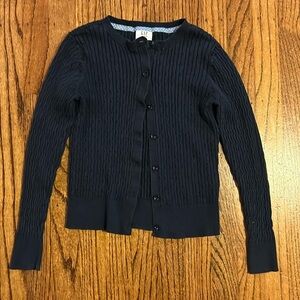 Gap Uniform Cardigan-Girls Size Medium